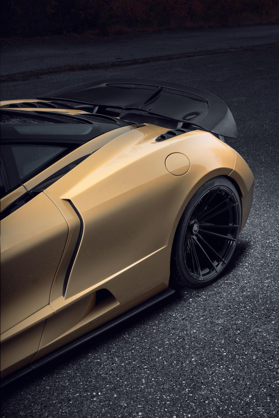 Детали экстерьера McLaren 720S N-Largo by Novitec Rosso on Vossen Wheels (MC2) 2018 года  (фото 15 из 72)